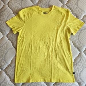 2000s No Fear Y2K Streetwear Yellow T Shirt Size Medium